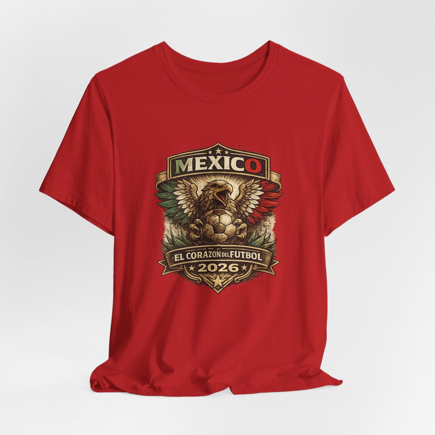 Mexico El Corazón Futbol 2026 T-Shirt