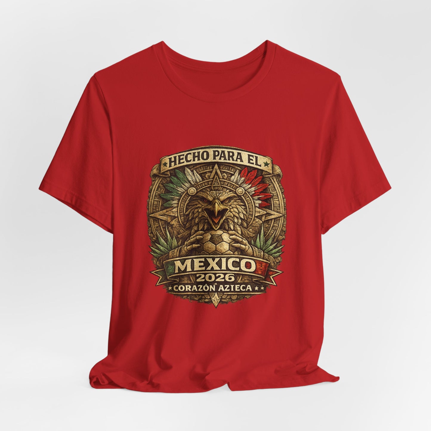 Hecho Para El México 2026 Aztec Heart Graphic Tee