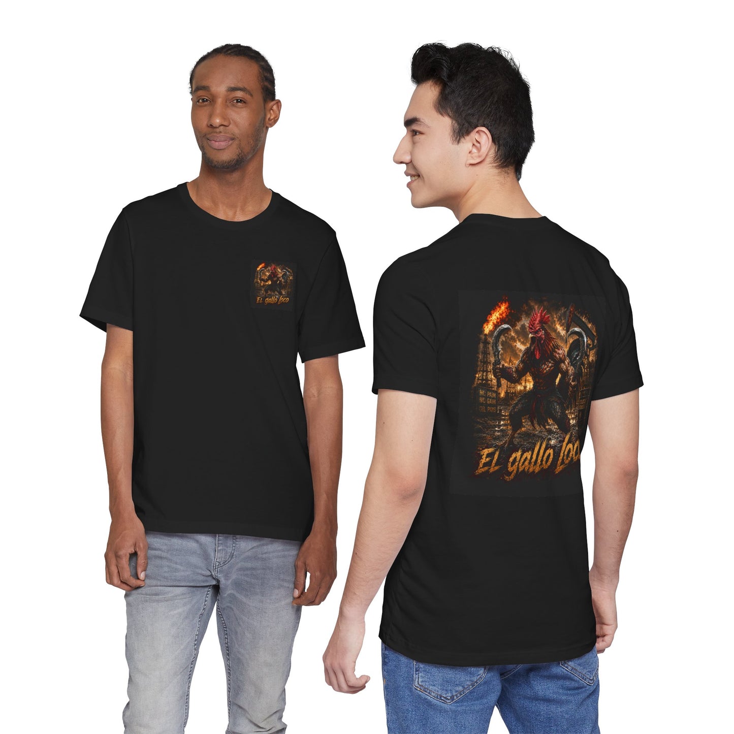 El Gallo Loco Graphic Tee —Joe 3