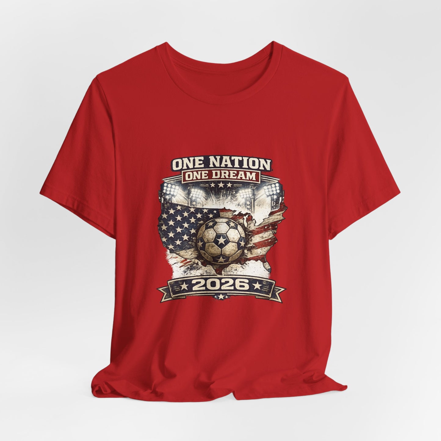 2026 One Nation One Dream Soccer Tee