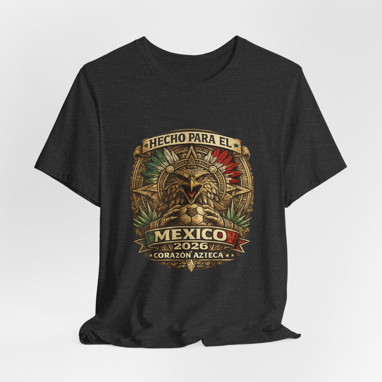 Hecho Para El México 2026 Aztec Heart Graphic Tee