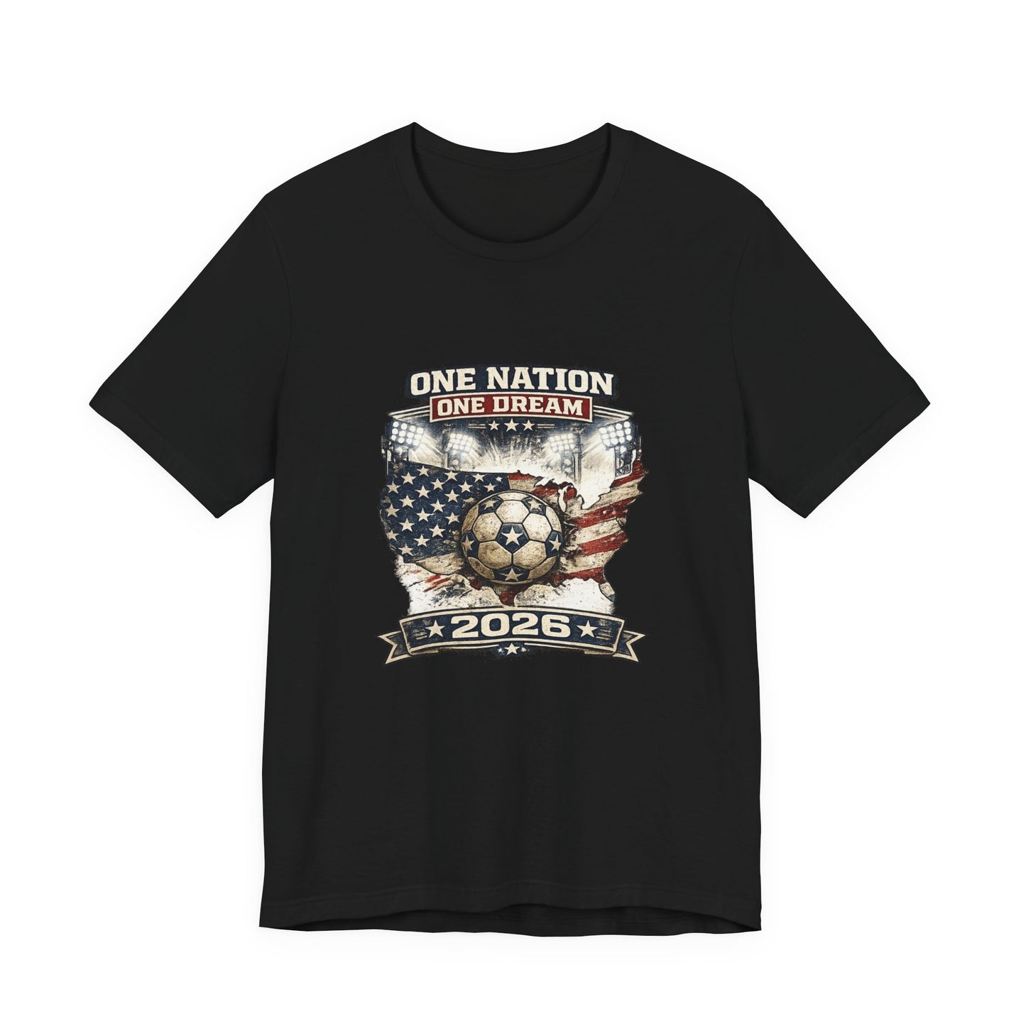 2026 One Nation One Dream Soccer Tee