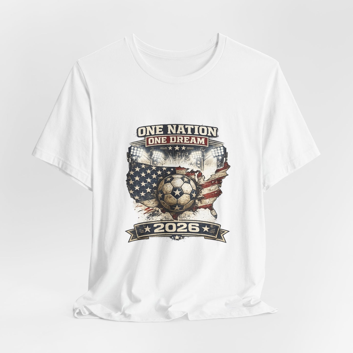 2026 One Nation One Dream Soccer Tee