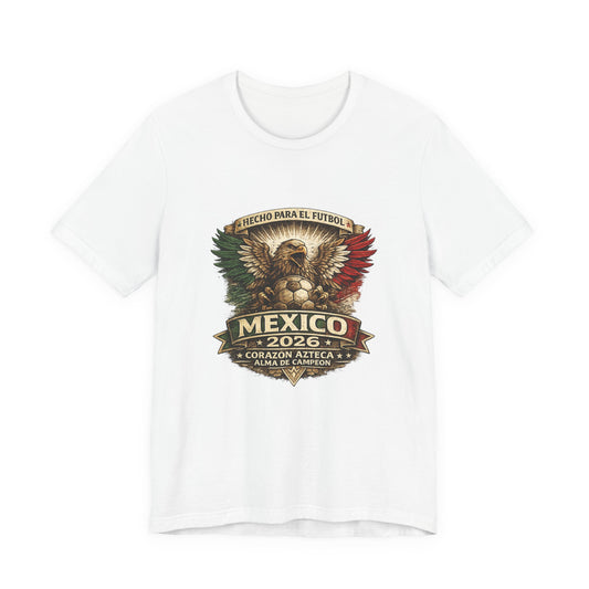 Mexico 2026 Soccer Tee – Corazón Azteca Eagle Crest