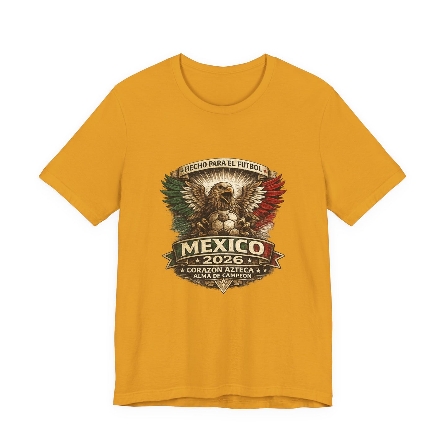 Mexico 2026 Soccer Tee – Corazón Azteca Eagle Crest