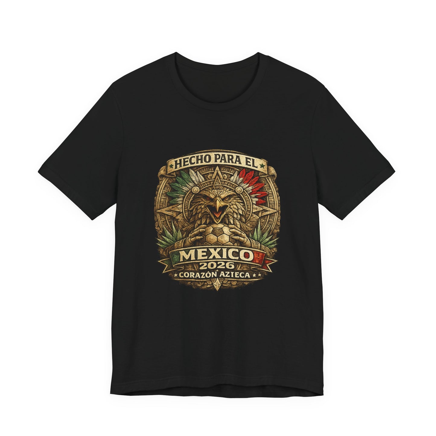 Hecho Para El México 2026 Aztec Heart Graphic Tee