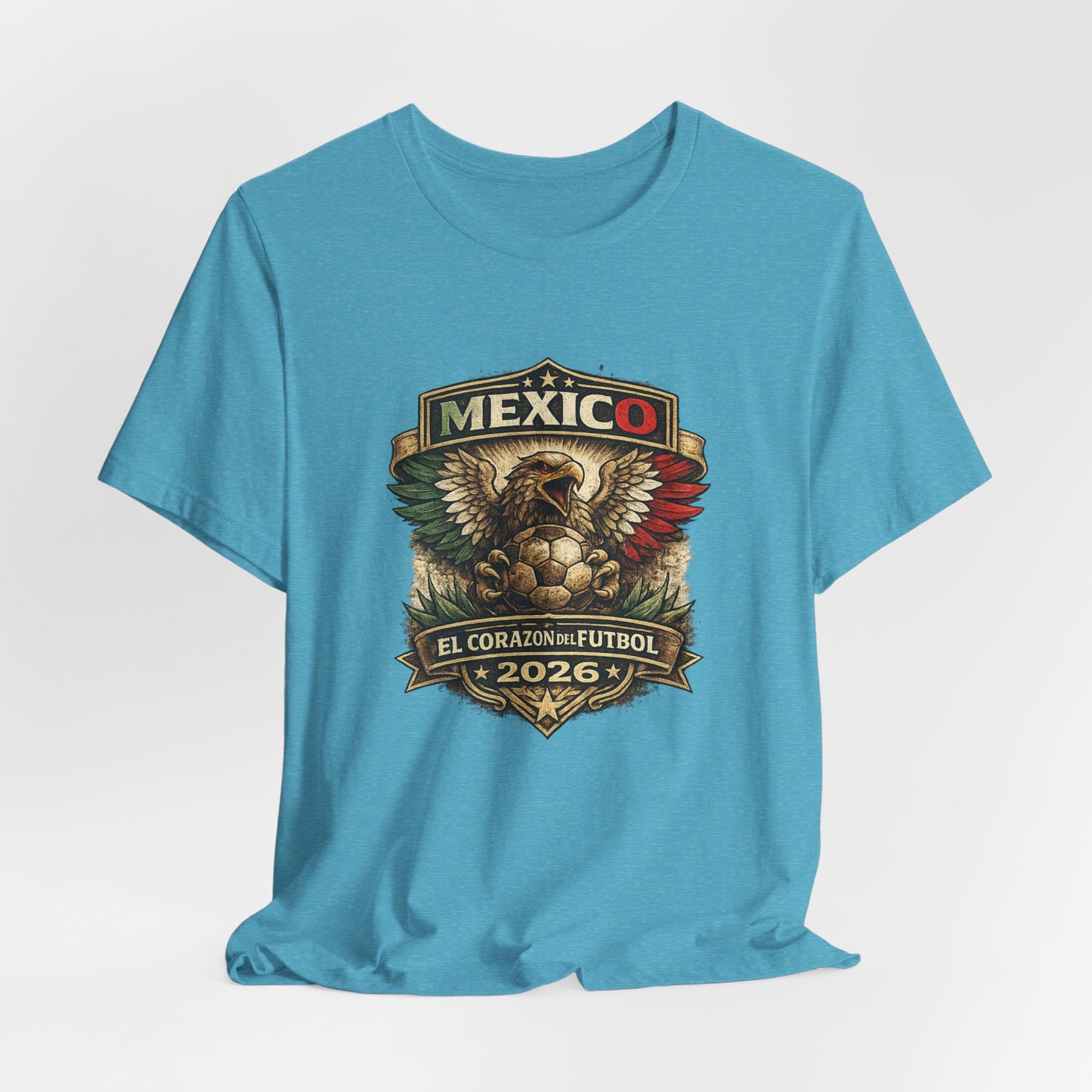 Mexico El Corazón Futbol 2026 T-Shirt