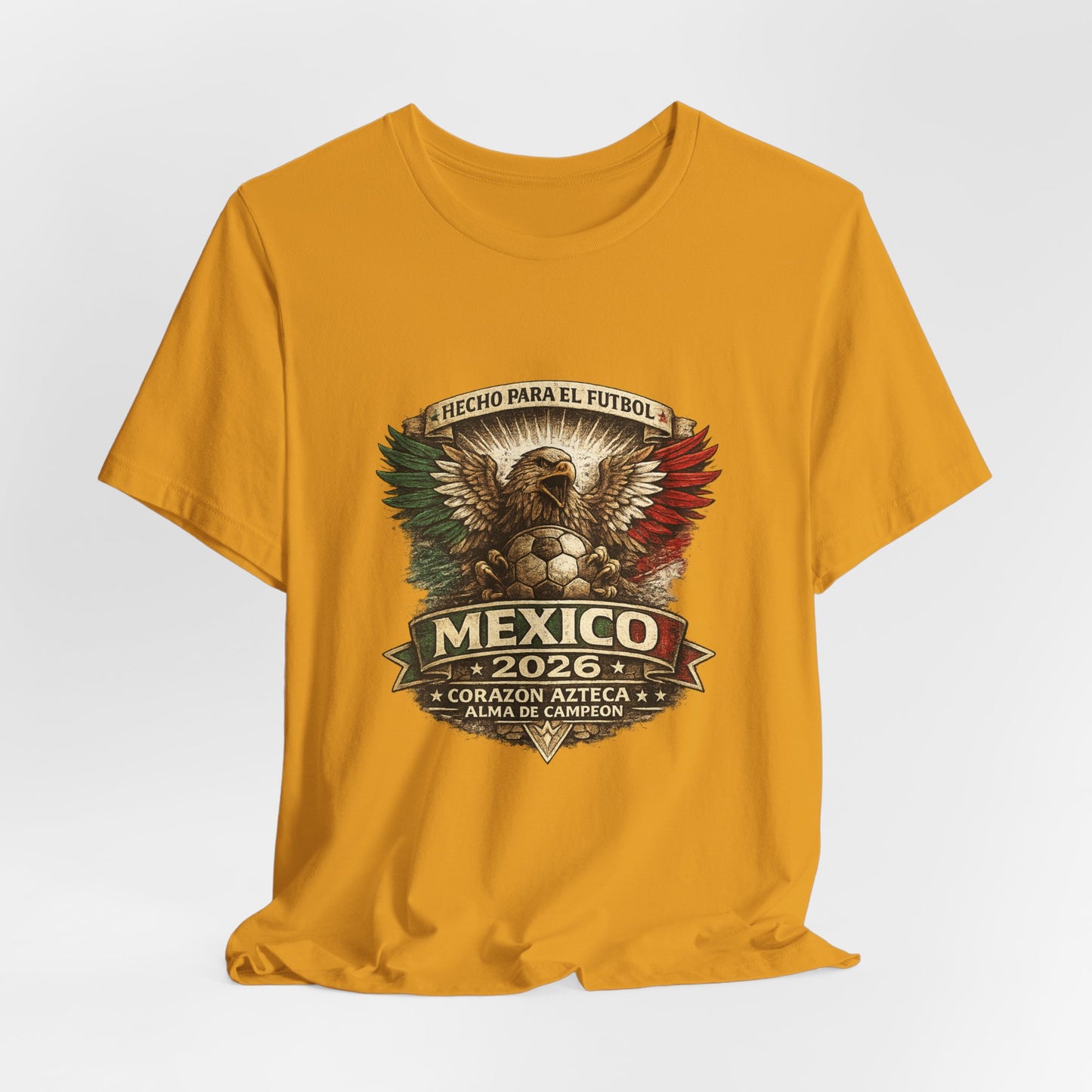 Mexico 2026 Soccer Tee – Corazón Azteca Eagle Crest