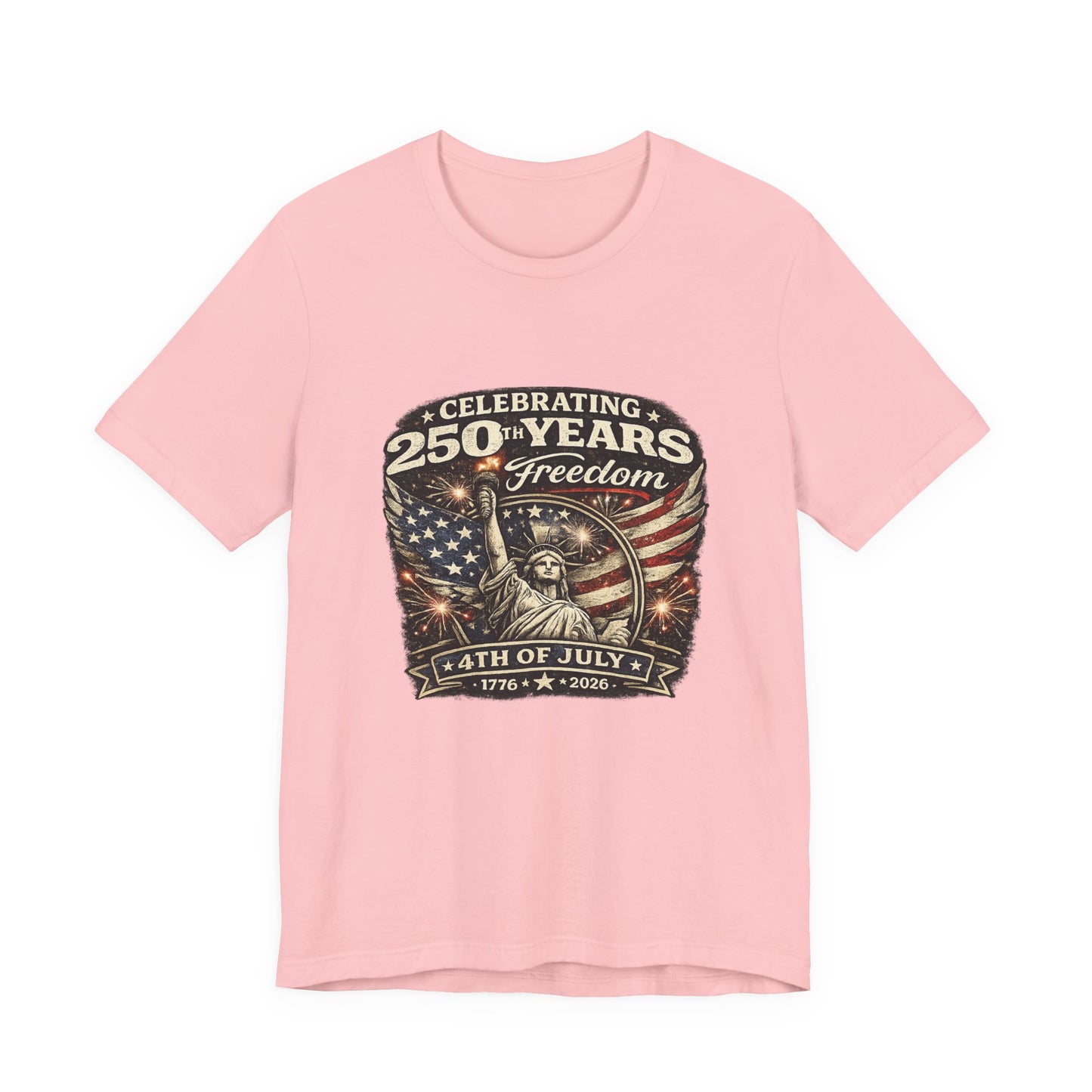 4th of July Statue of Liberty Tee – Celebrating 250 Years of Freedom