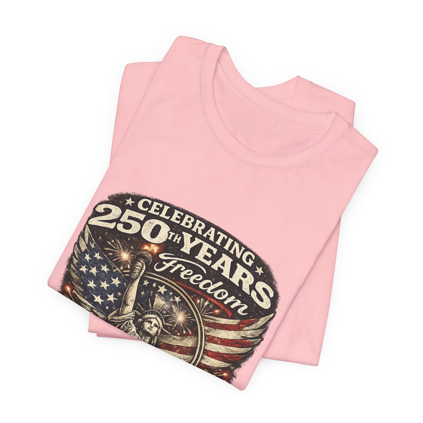 4th of July Statue of Liberty Tee – Celebrating 250 Years of Freedom