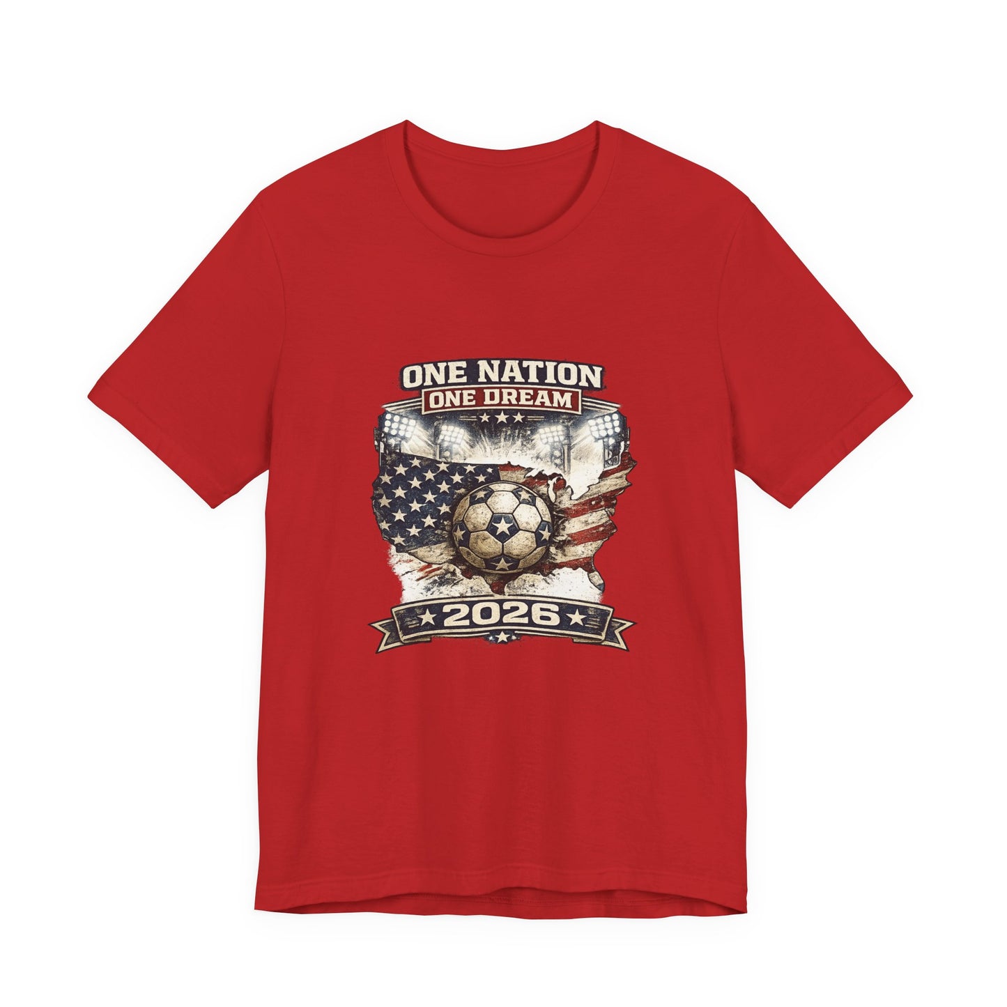2026 One Nation One Dream Soccer Tee