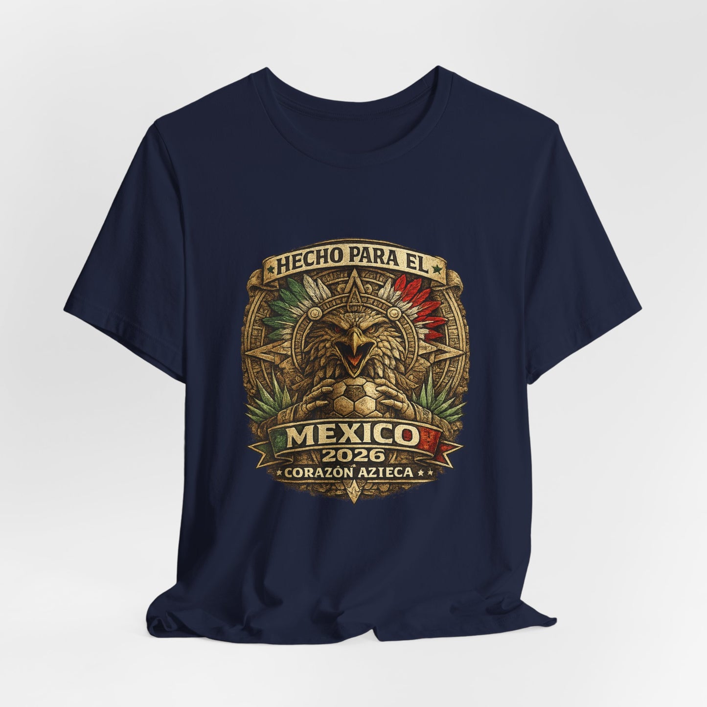Hecho Para El México 2026 Aztec Heart Graphic Tee