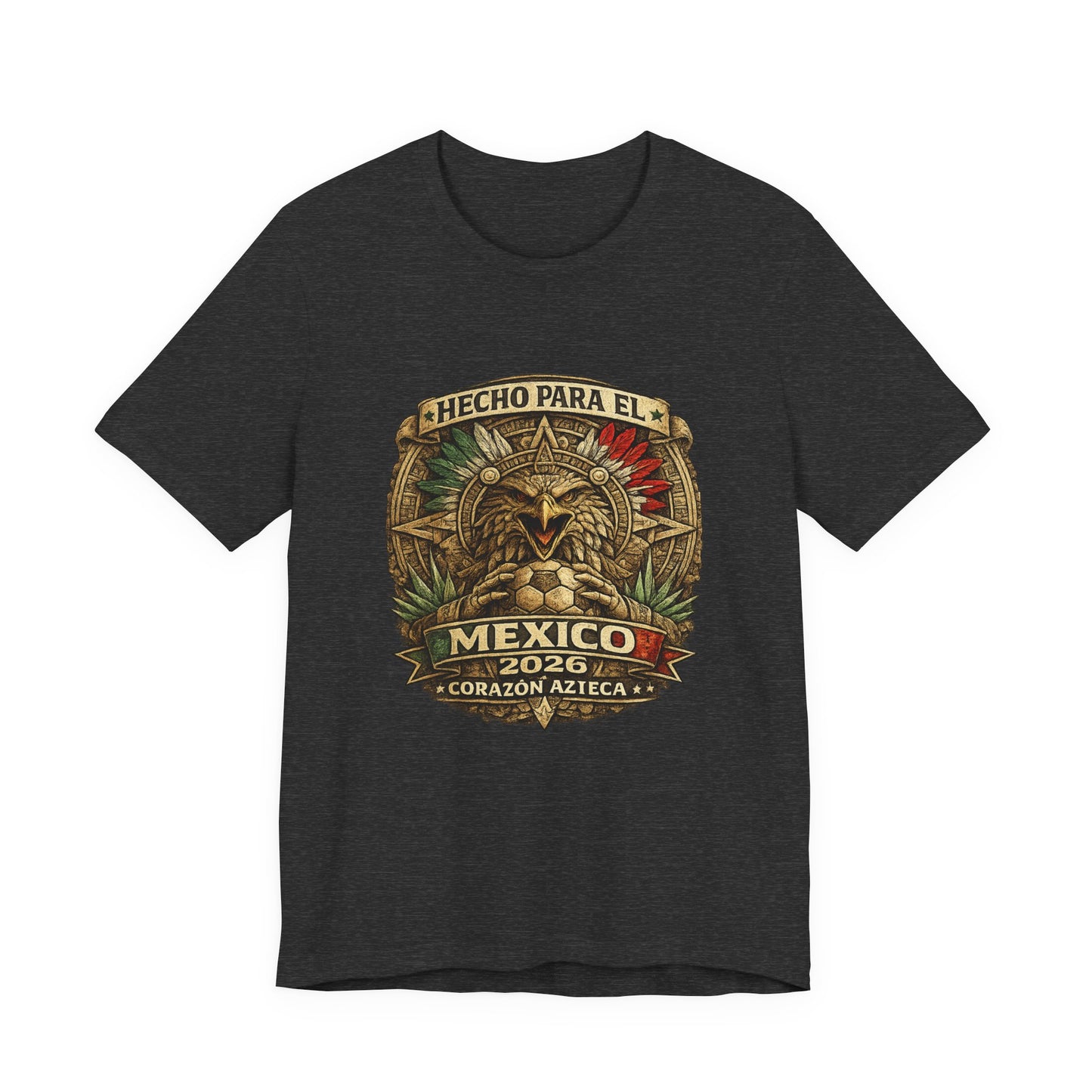 Hecho Para El México 2026 Aztec Heart Graphic Tee