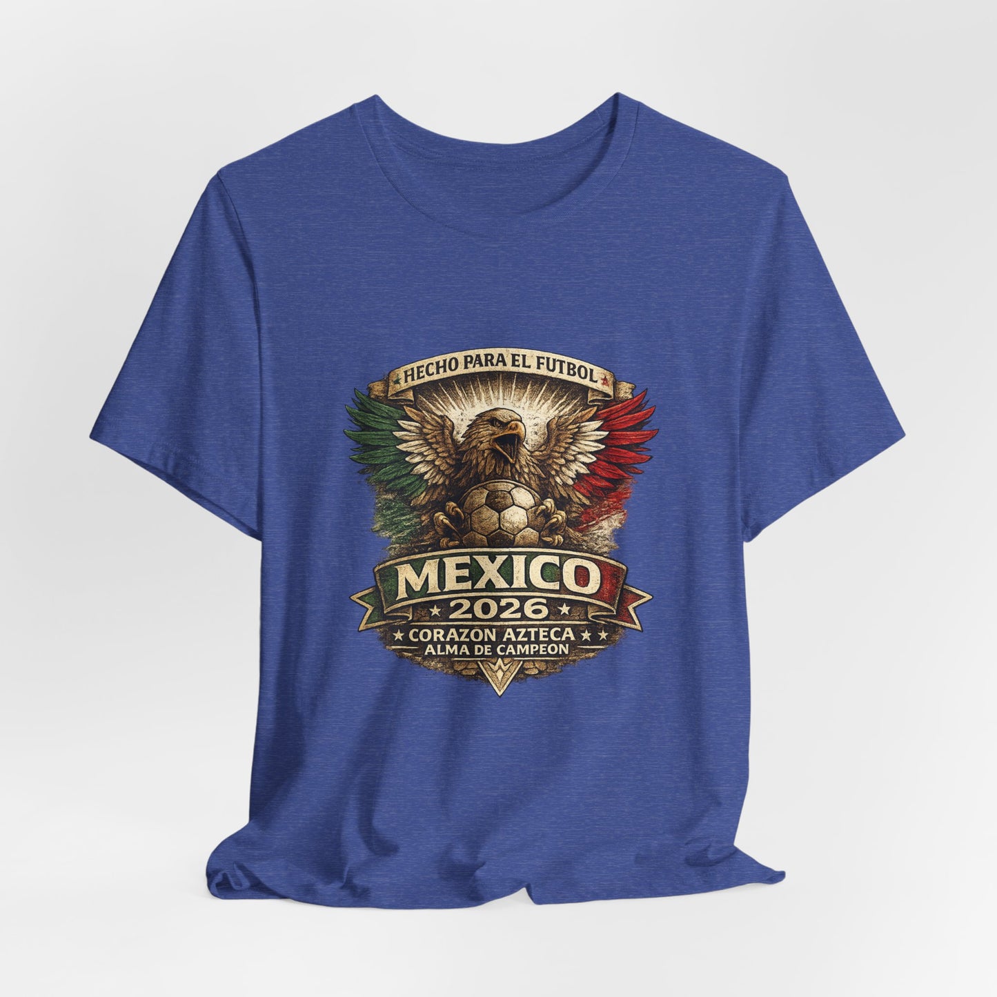 Mexico 2026 Soccer Tee – Corazón Azteca Eagle Crest
