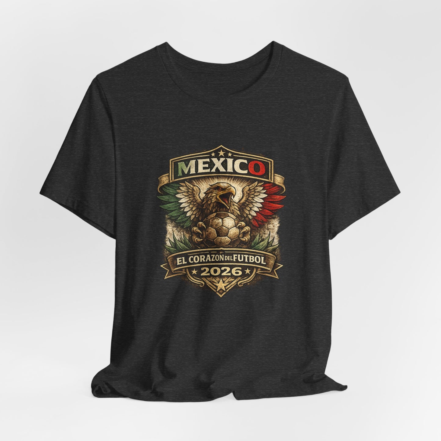 Mexico El Corazón Futbol 2026 T-Shirt