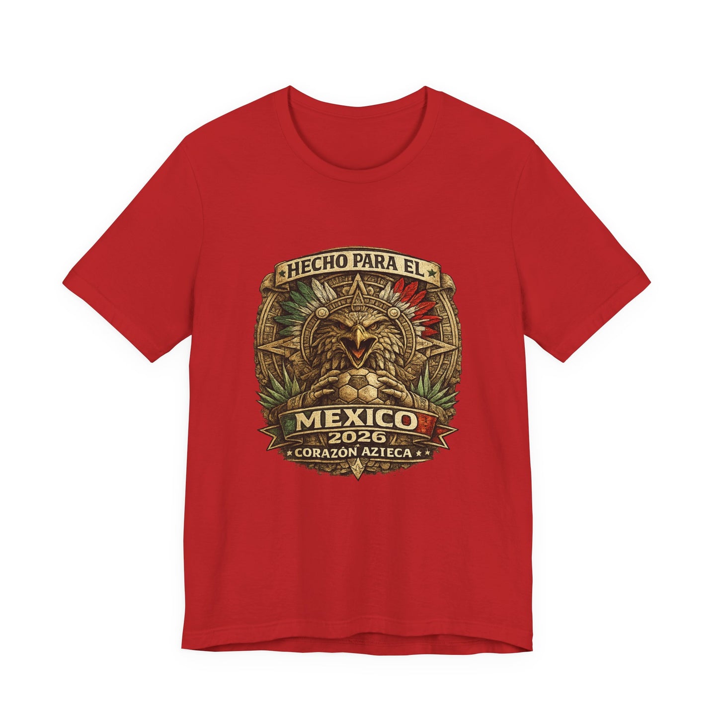 Hecho Para El México 2026 Aztec Heart Graphic Tee