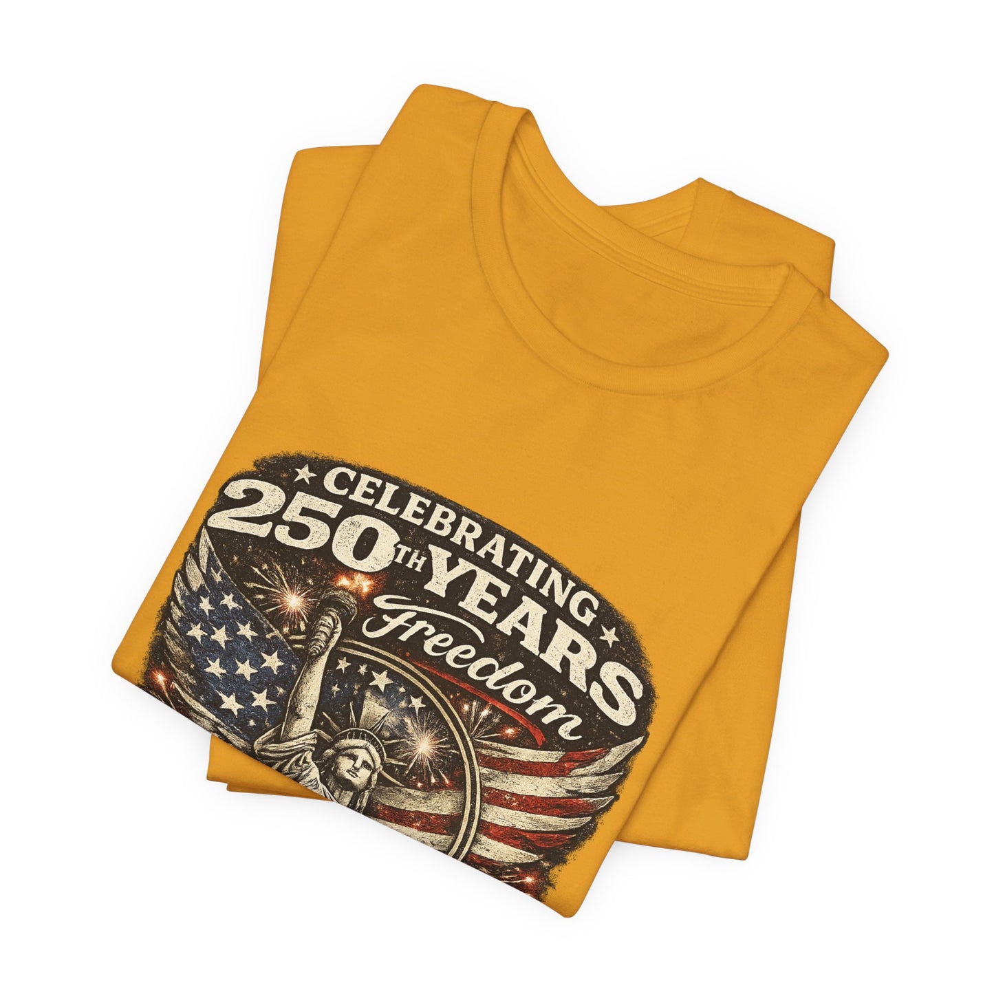4th of July Statue of Liberty Tee – Celebrating 250 Years of Freedom