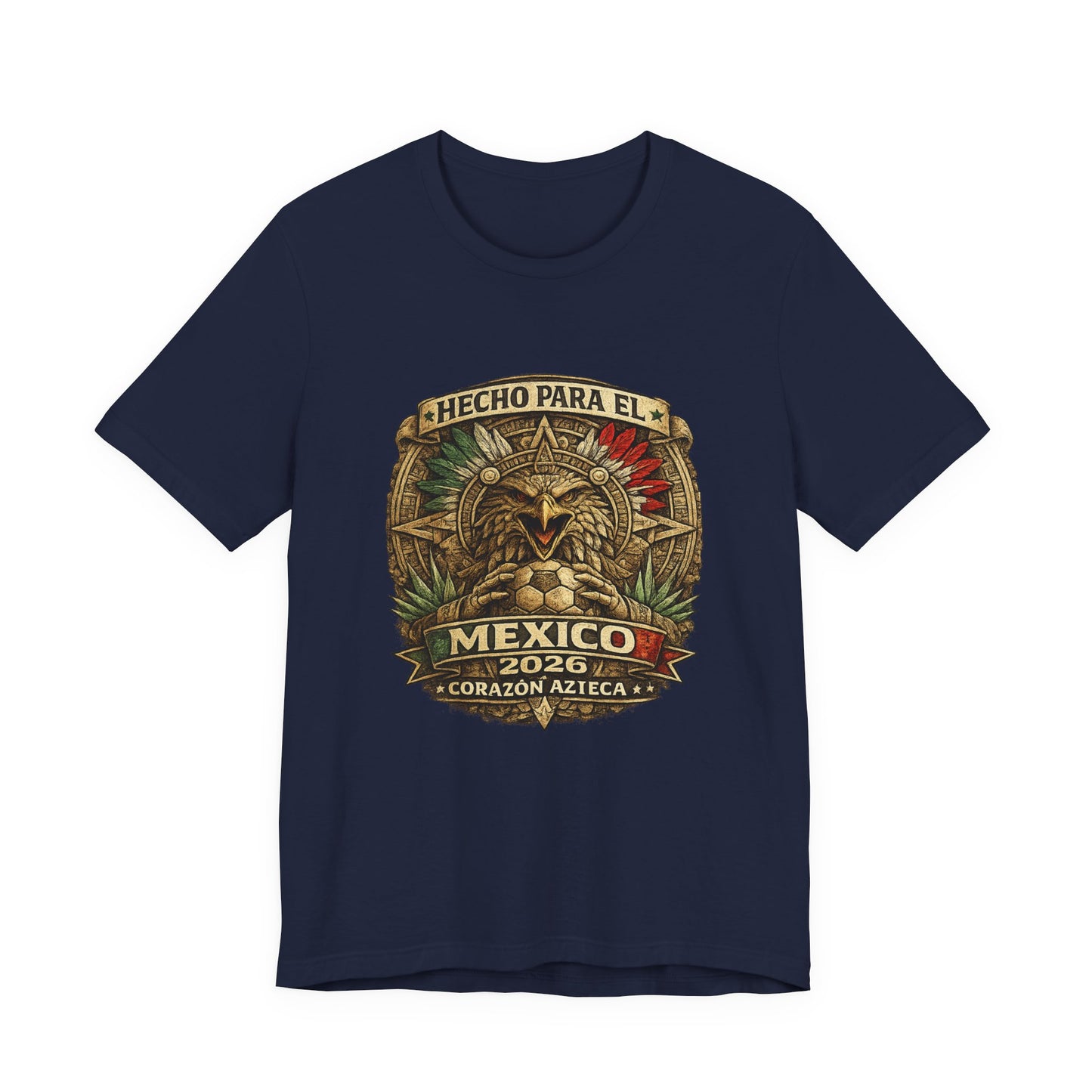 Hecho Para El México 2026 Aztec Heart Graphic Tee