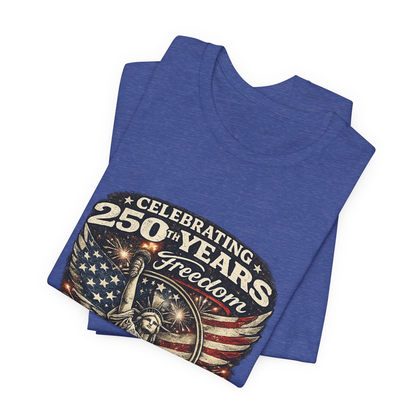 4th of July Statue of Liberty Tee – Celebrating 250 Years of Freedom