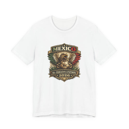 Mexico El Corazón Futbol 2026 T-Shirt