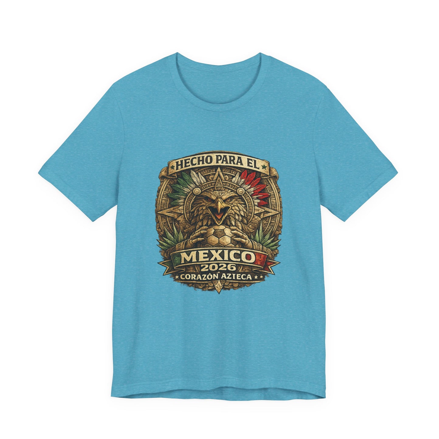 Hecho Para El México 2026 Aztec Heart Graphic Tee