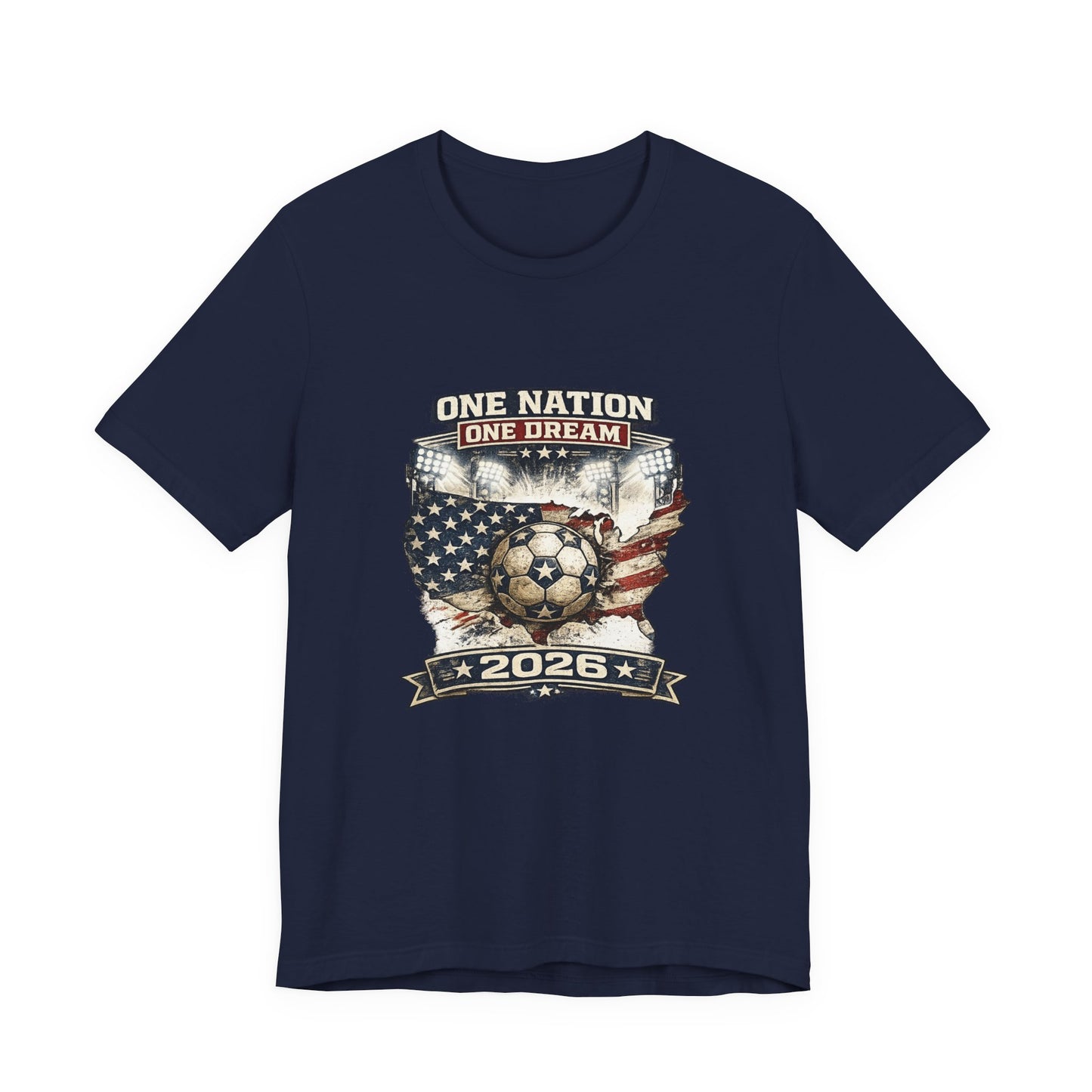 2026 One Nation One Dream Soccer Tee