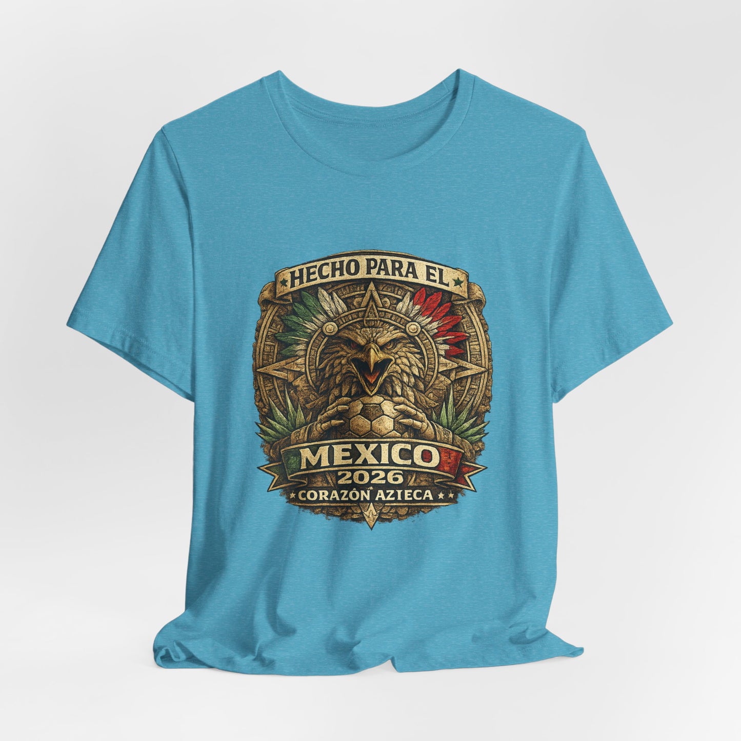 Hecho Para El México 2026 Aztec Heart Graphic Tee