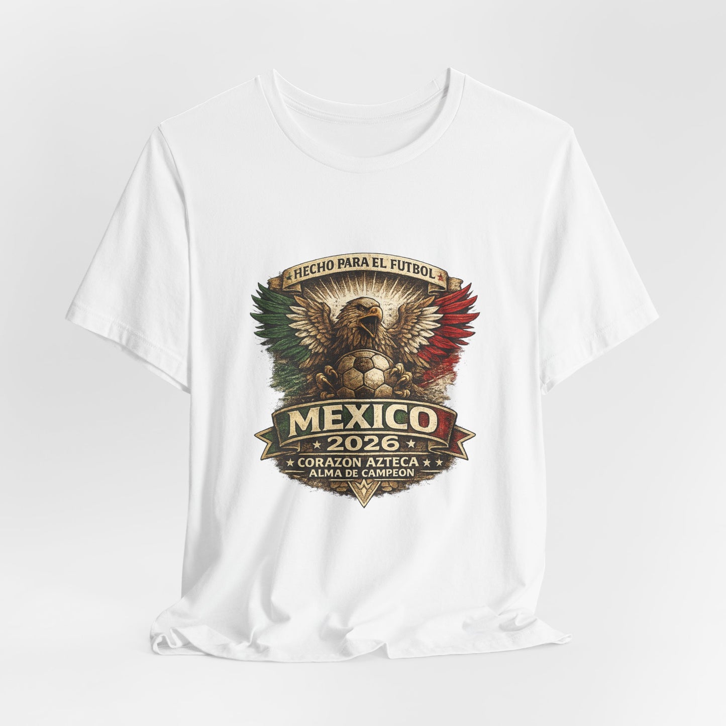 Mexico 2026 Soccer Tee – Corazón Azteca Eagle Crest