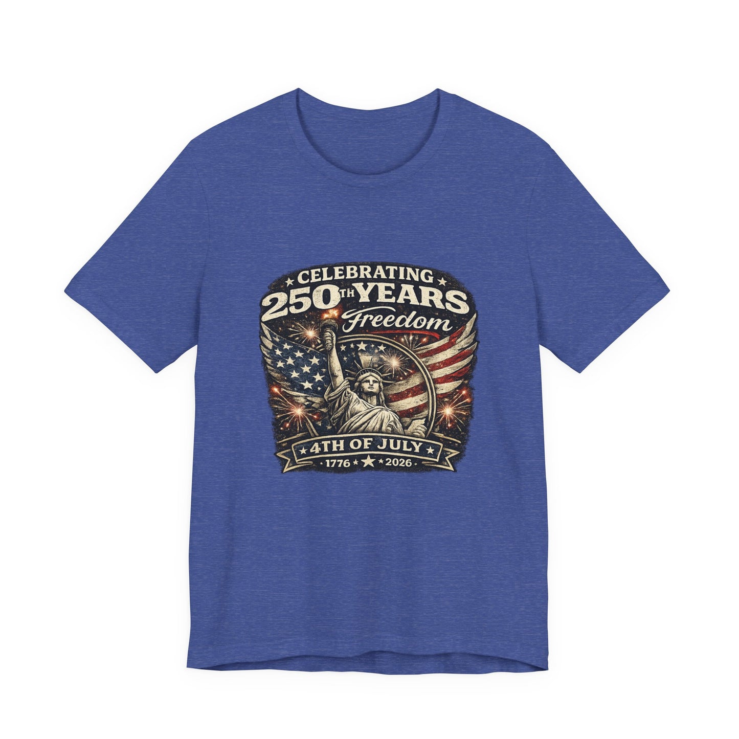 4th of July Statue of Liberty Tee – Celebrating 250 Years of Freedom