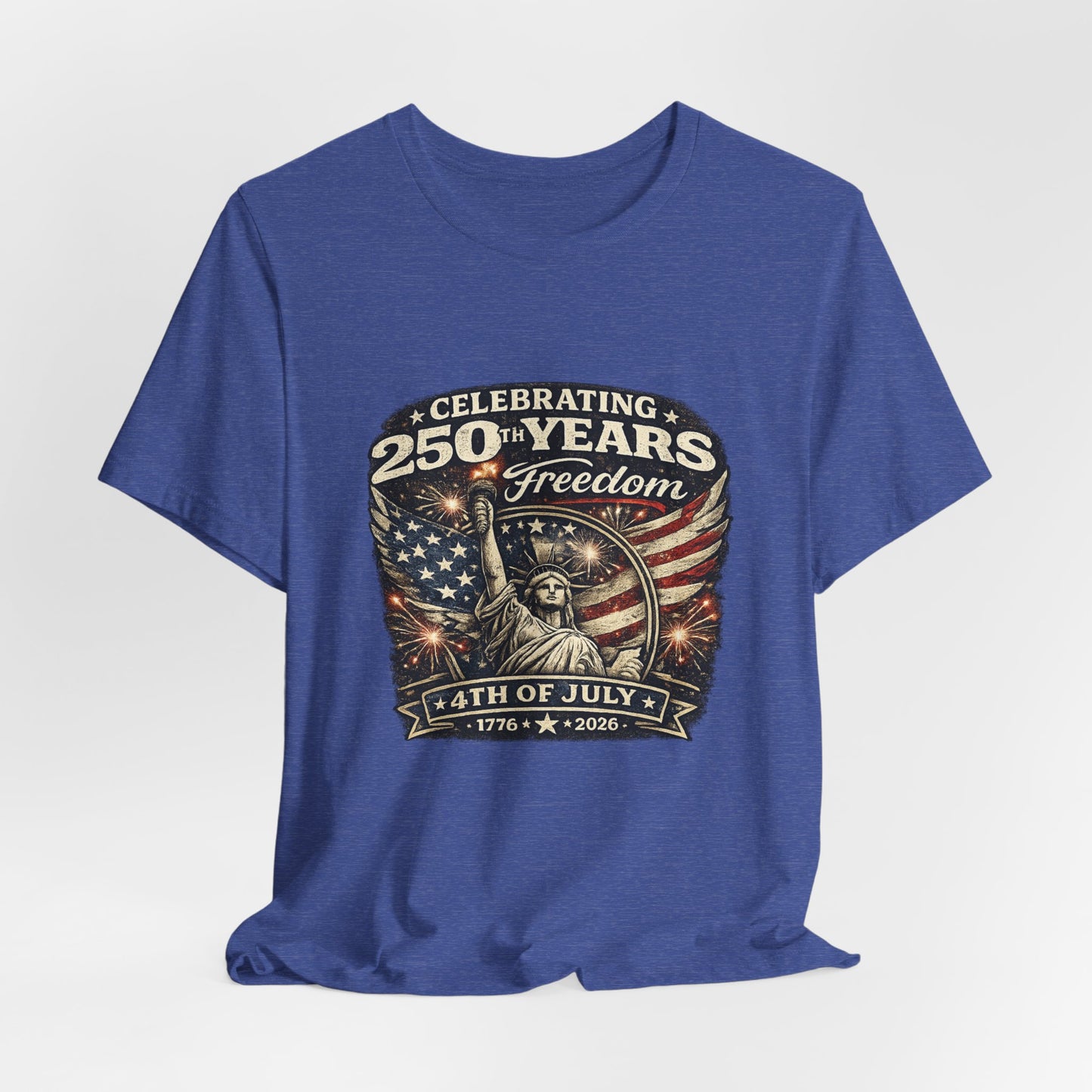 4th of July Statue of Liberty Tee – Celebrating 250 Years of Freedom