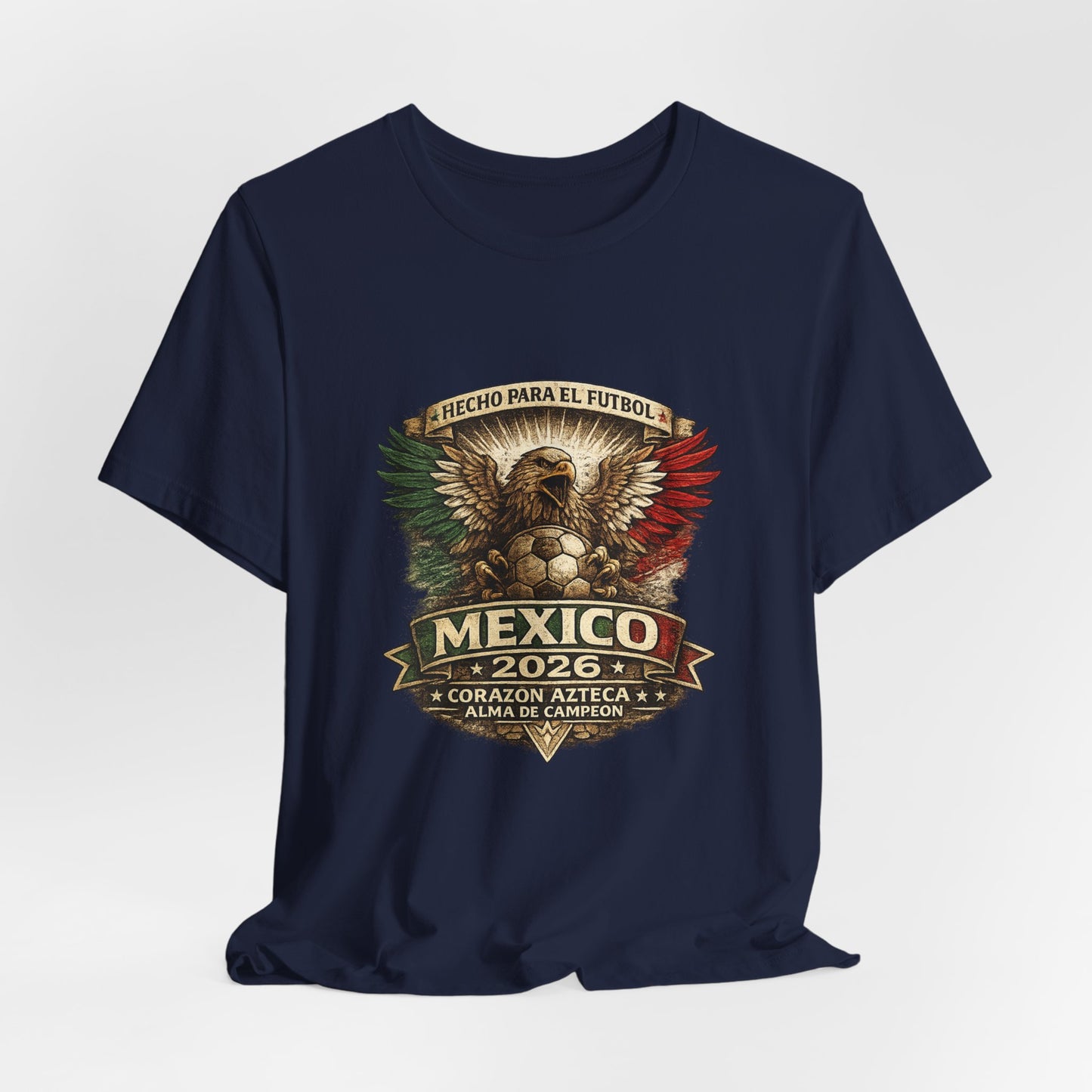 Mexico 2026 Soccer Tee – Corazón Azteca Eagle Crest