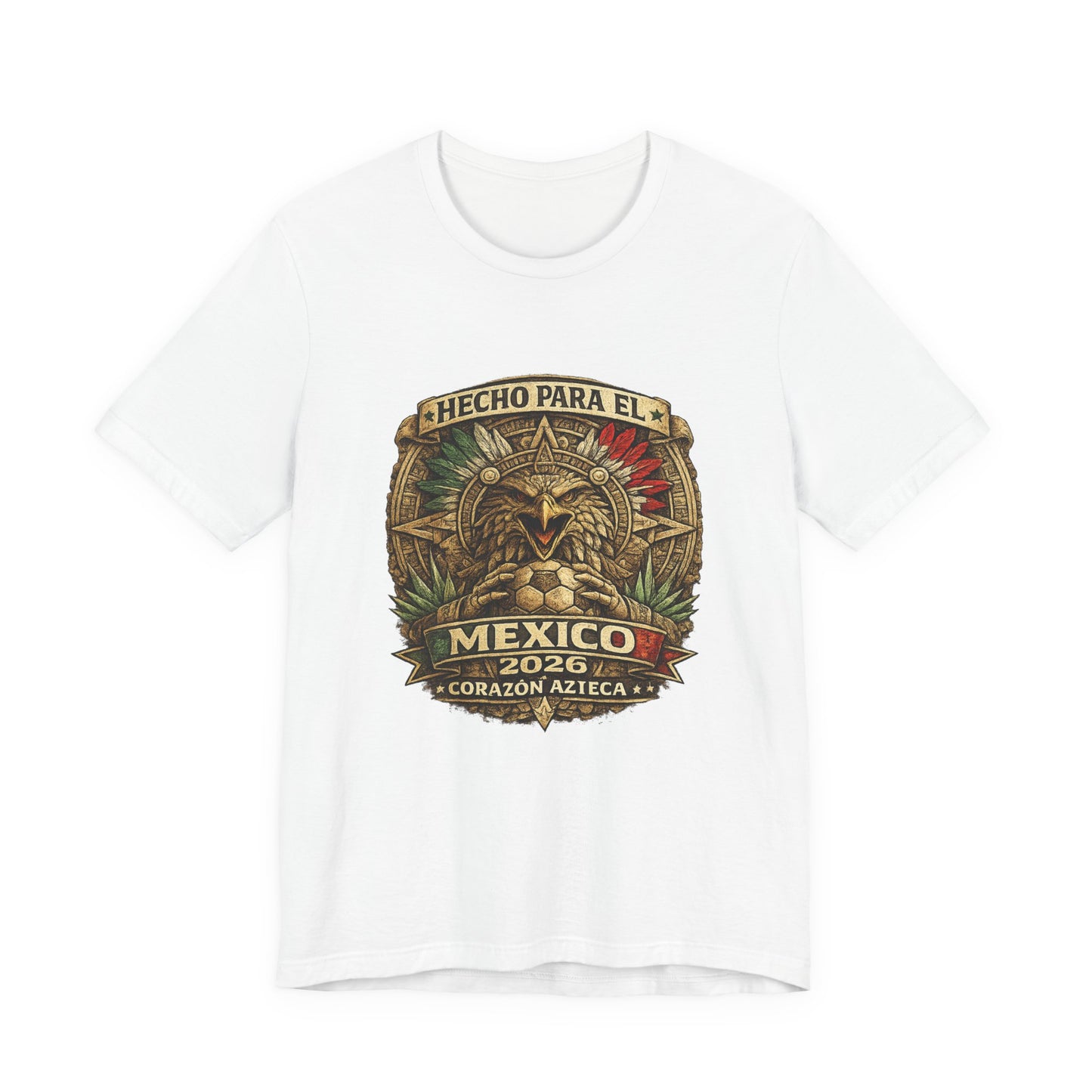 Hecho Para El México 2026 Aztec Heart Graphic Tee