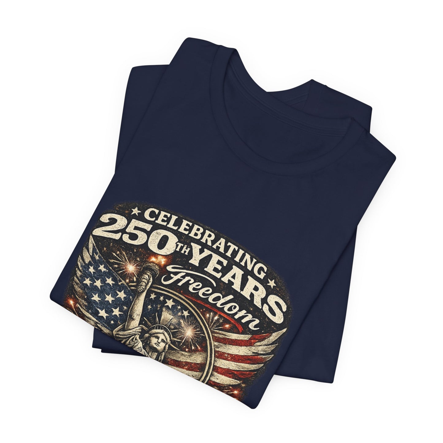 4th of July Statue of Liberty Tee – Celebrating 250 Years of Freedom