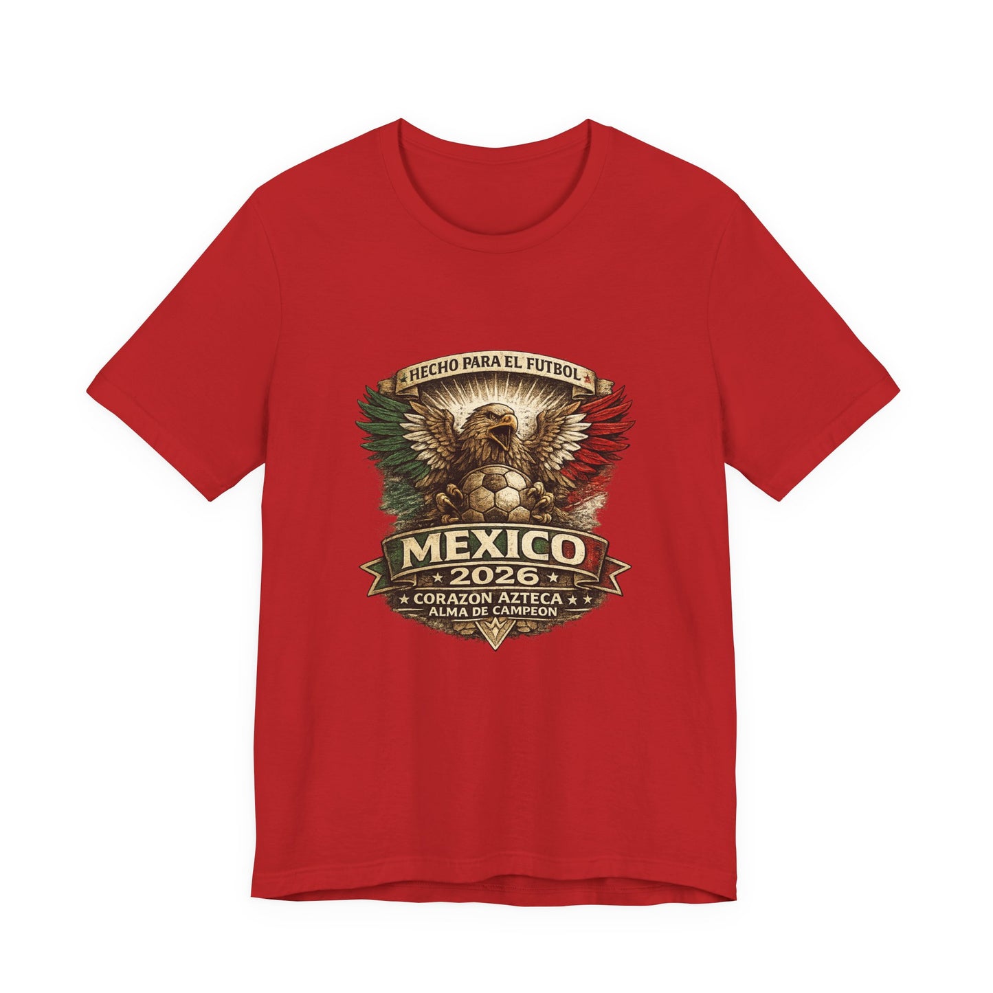 Mexico 2026 Soccer Tee – Corazón Azteca Eagle Crest