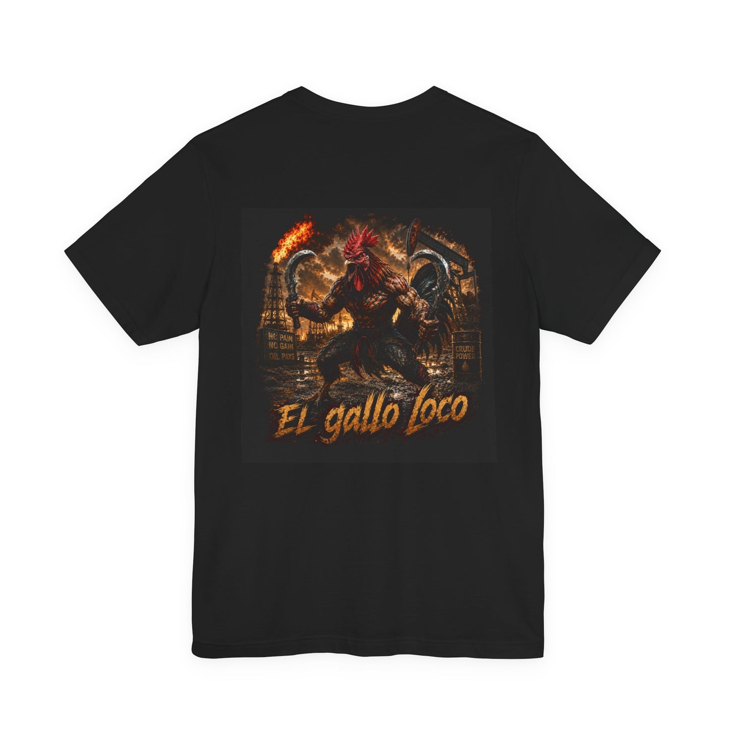 El Gallo Loco Graphic Tee —Joe 3
