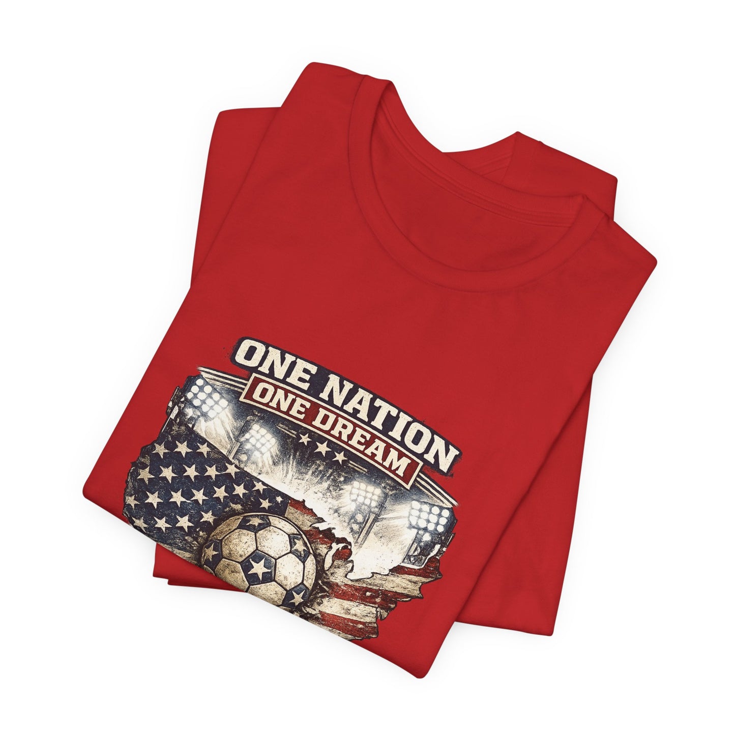 2026 One Nation One Dream Soccer Tee