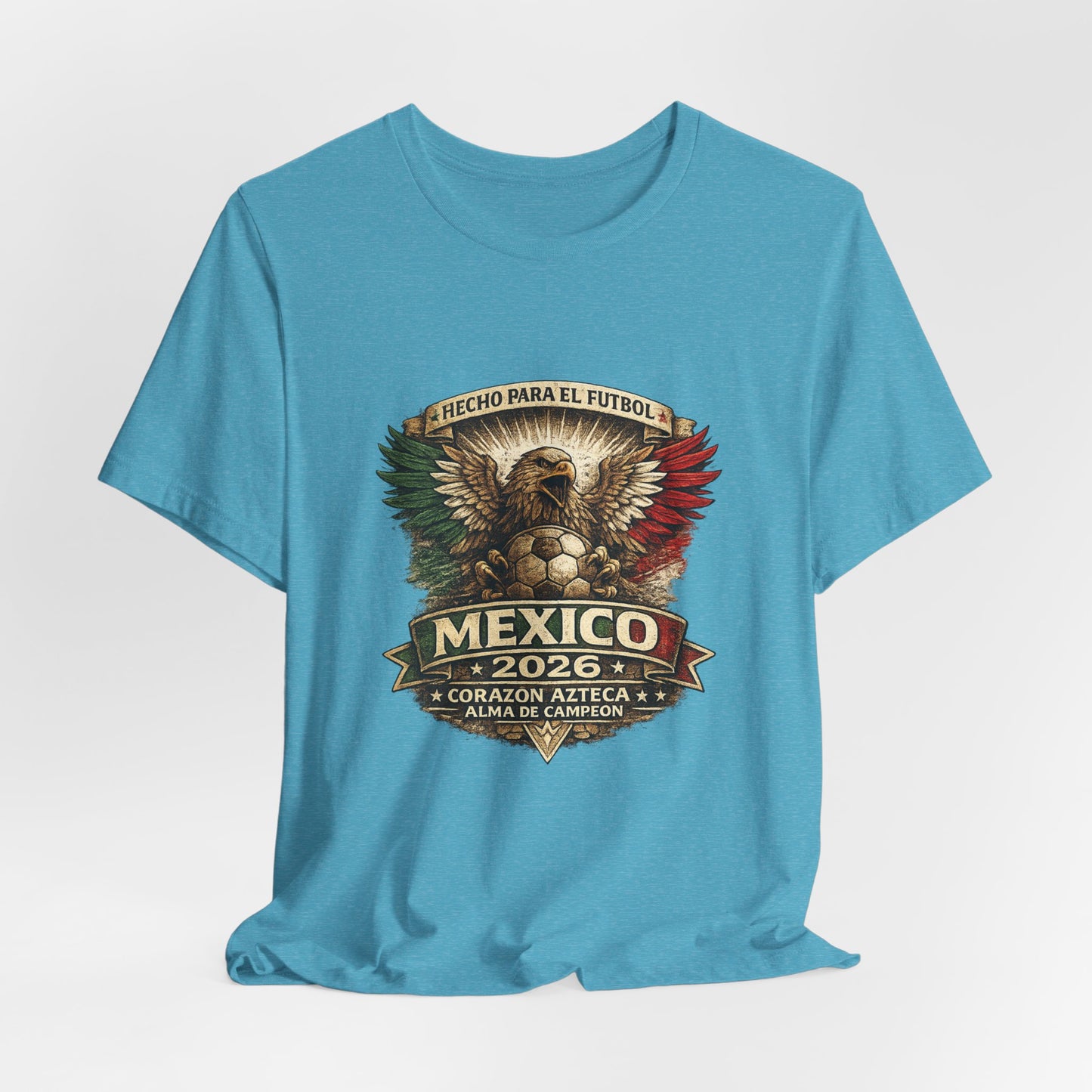 Mexico 2026 Soccer Tee – Corazón Azteca Eagle Crest
