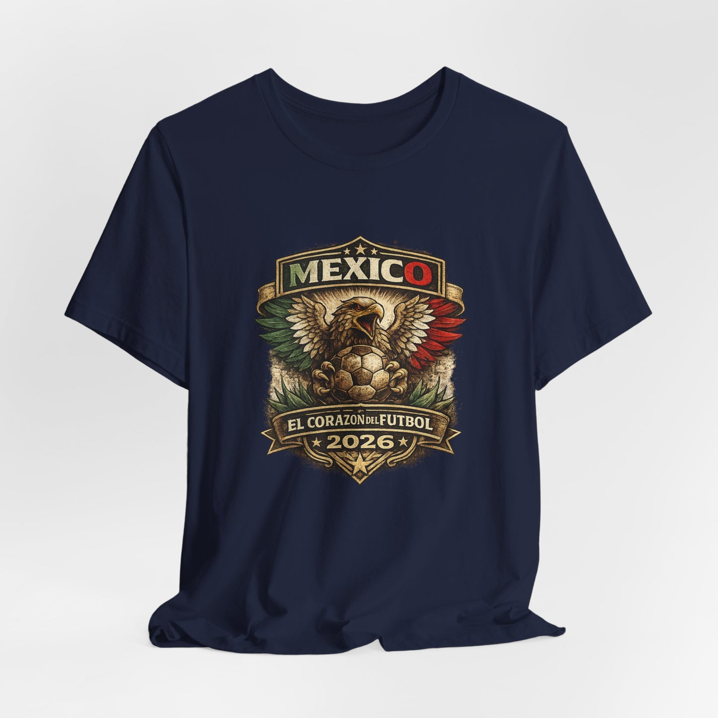 Mexico El Corazón Futbol 2026 T-Shirt
