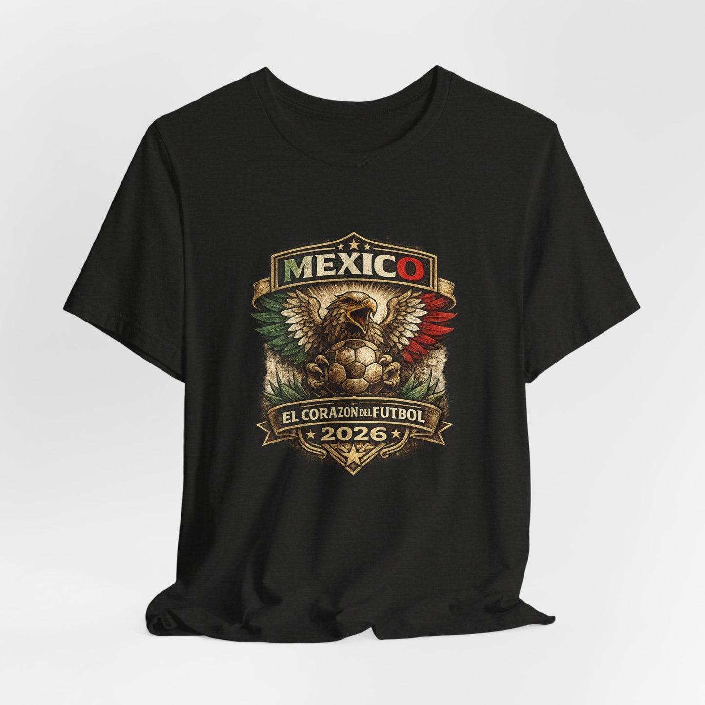 Mexico El Corazón Futbol 2026 T-Shirt