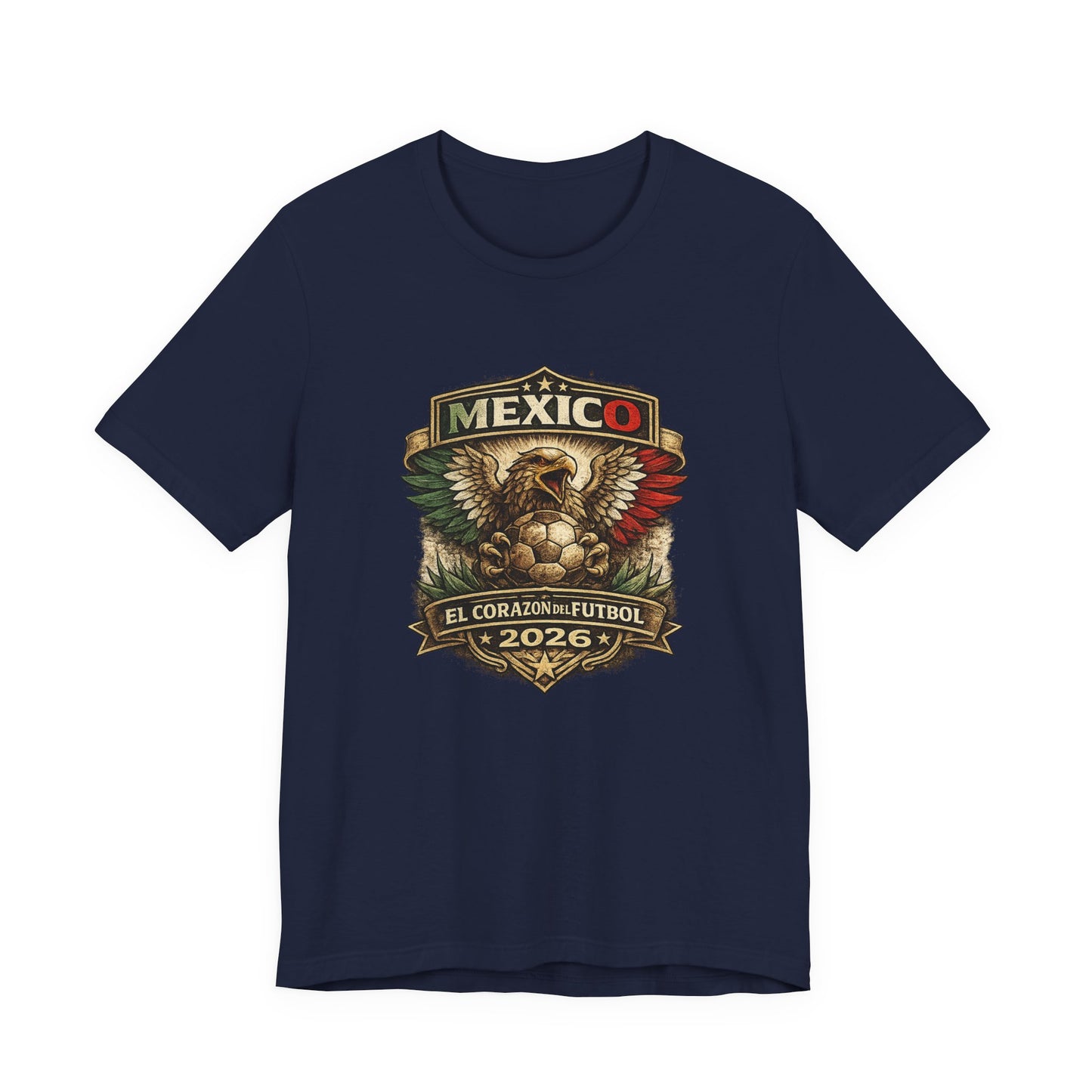 Mexico El Corazón Futbol 2026 T-Shirt