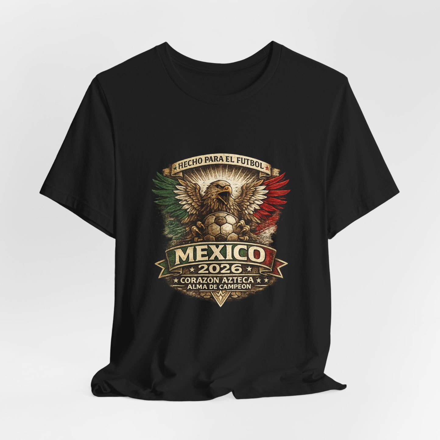 Mexico 2026 Soccer Tee – Corazón Azteca Eagle Crest