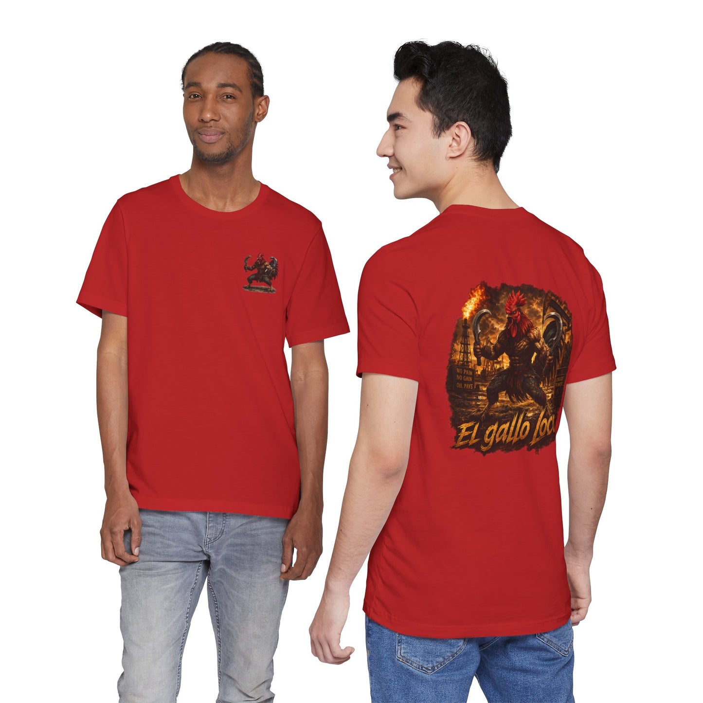 El Gallo Loco Graphic Tee — Joe 1