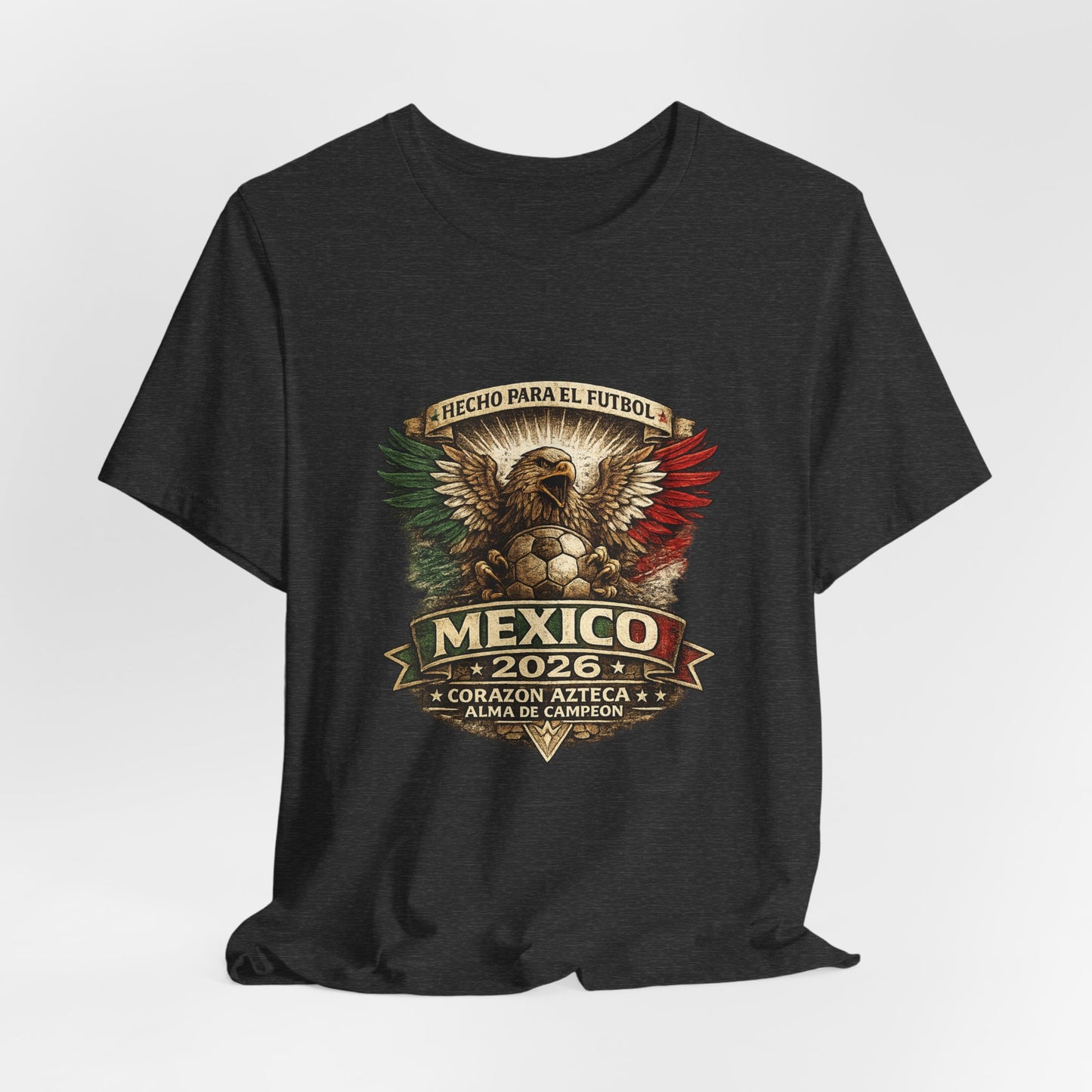 Mexico 2026 Soccer Tee – Corazón Azteca Eagle Crest