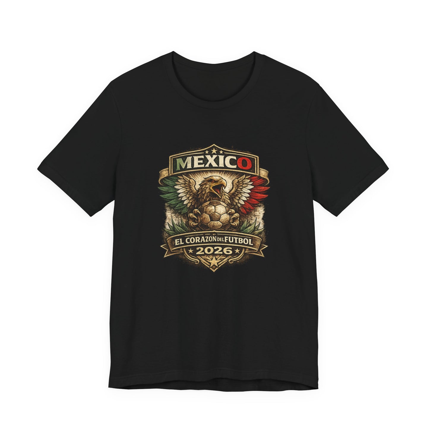 Mexico El Corazón Futbol 2026 T-Shirt