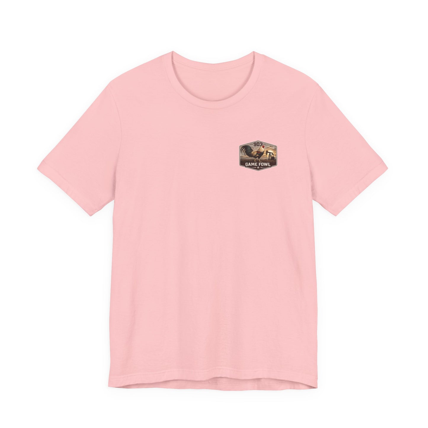 Game Fowl Rooster Tee — 903 Oilfield Rustic Joe