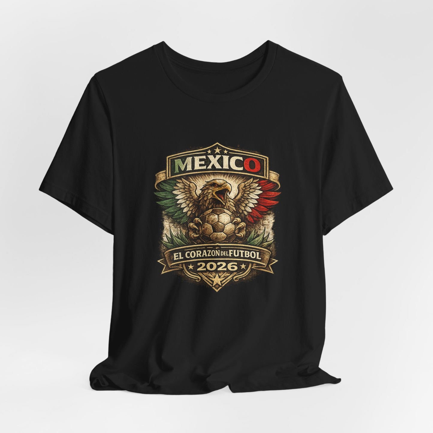 Mexico El Corazón Futbol 2026 T-Shirt