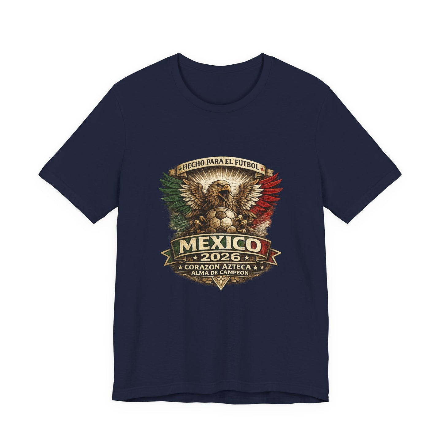 Mexico 2026 Soccer Tee – Corazón Azteca Eagle Crest